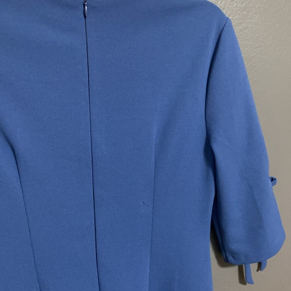 Connected Apparel Sheath Tie Dress - Picture 15 of 15